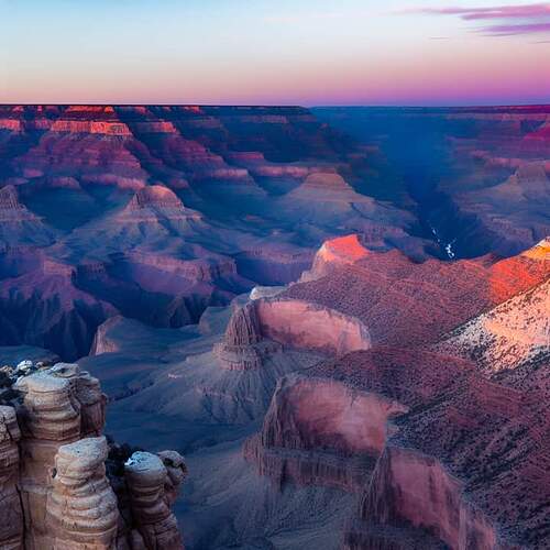 most view the grand canyon